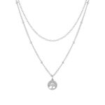 Colar para mulher com árvore da vida - colar em aço inoxidável para mulher - colar elegante