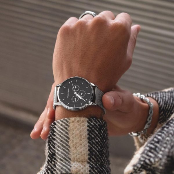 Reloj de caballero de acero inoxidable con estilo y elegancia - Marca de relojes portuguesa Twobrothers - Reloj Baltimore