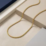 Collar Hombre Dorado Essex - Imagen 4