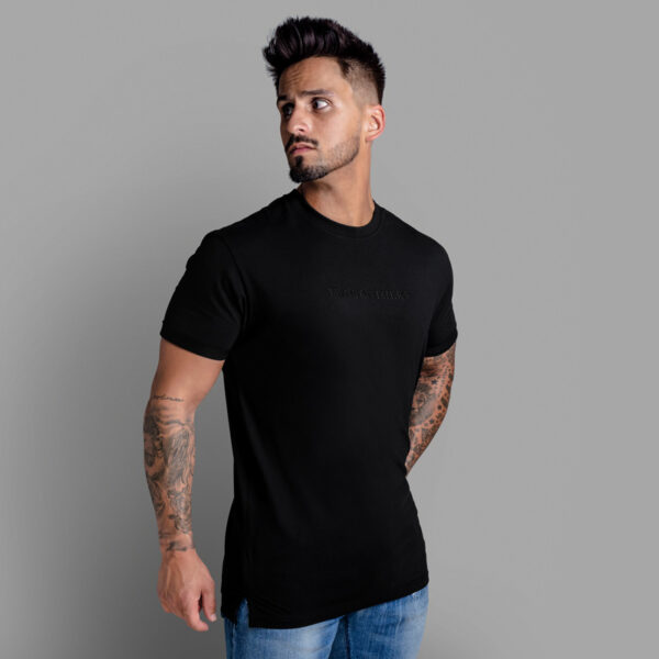 Camiseta sin mangas de algodón de primera calidad para hombre - Twobrothers Bullock - Delantero