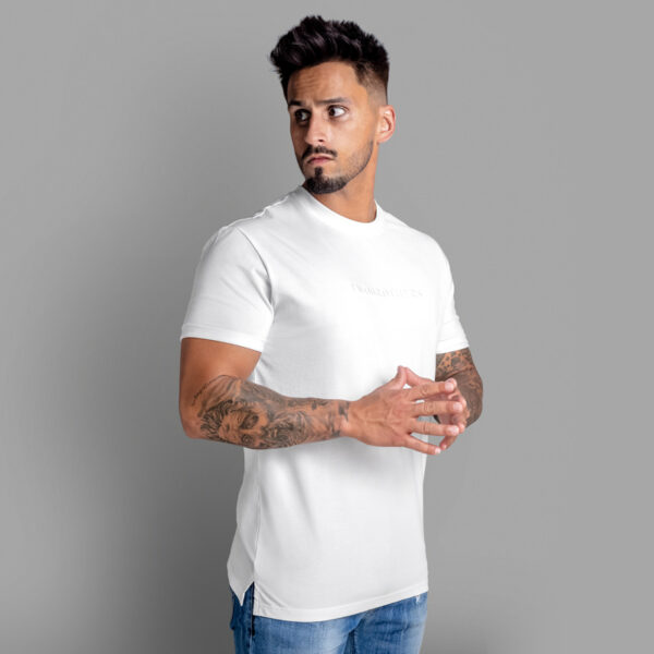 Camiseta holgada de algodón para hombre - Twobrothers Walker loose Fit - Side