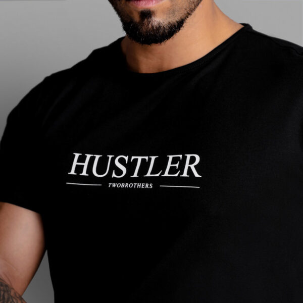 Camiseta Hombre Algodón Regular Fit - Twobrothers Hustler - Panel TB