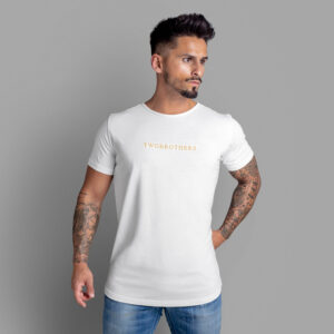 Camiseta de hombre en algodón Regular Fit - Twobrothers Safford - Delantero