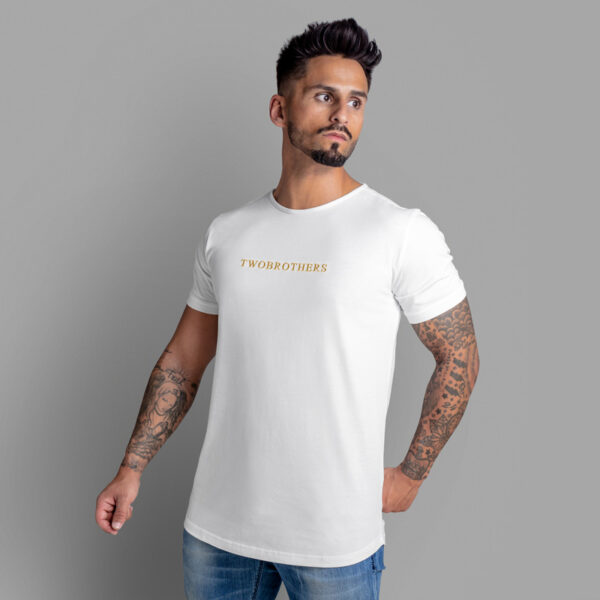 Camiseta de hombre en algodón Regular Fit - Twobrothers Safford - Side