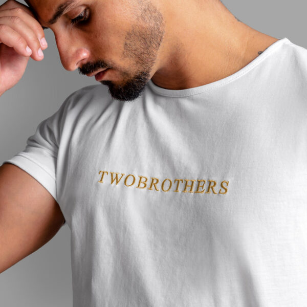 Camiseta de hombre en algodón Regular Fit - Twobrothers Safford - Panel TB
