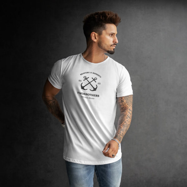 Camiseta Twobrothers Hombre Fillmore Premium Cotton - Regular Fit