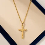 Collar Hombre Dorado Manassas - Imagen 5