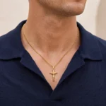 Collar Hombre Dorado Manassas - Imagen 7