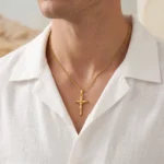 Collar Hombre Dorado Manassas - Imagen 6