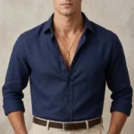 Collar Hombre Dorado Portland - Imagen 2