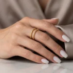 Anillo Mujer Dorado Emily - Imagen 5
