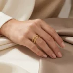 Anillo Mujer Dorado Emily - Imagen 6