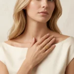 Anillo Mujer Triple Dorado - Imagen 3