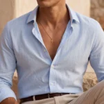 Collar Hombre Dorado con Cruz Imola - Imagen 7