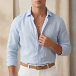 Collar Hombre Plateado Poseidón Tridente - Imagen 2