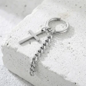 colección pendientes para hombre en acero