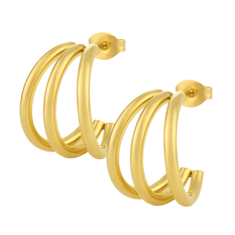 Pendiente mujer dorado Luzia