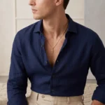 Collar Hombre Dorado Yorktown - Imagen 2