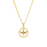 Collar Hombre Dorado Freedom