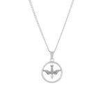 Collar Hombre Plateado Freedom