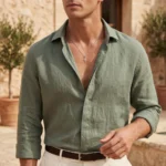 Collar Hombre Plateado Cruz Clermont - Imagen 3