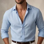 Collar Hombre Dorado Cruz Columbia - Imagen 2