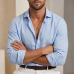Collar Hombre Dorado Espada - Imagen 2