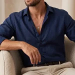 Collar Hombre Plateado Cruz Columbia - Imagen 4
