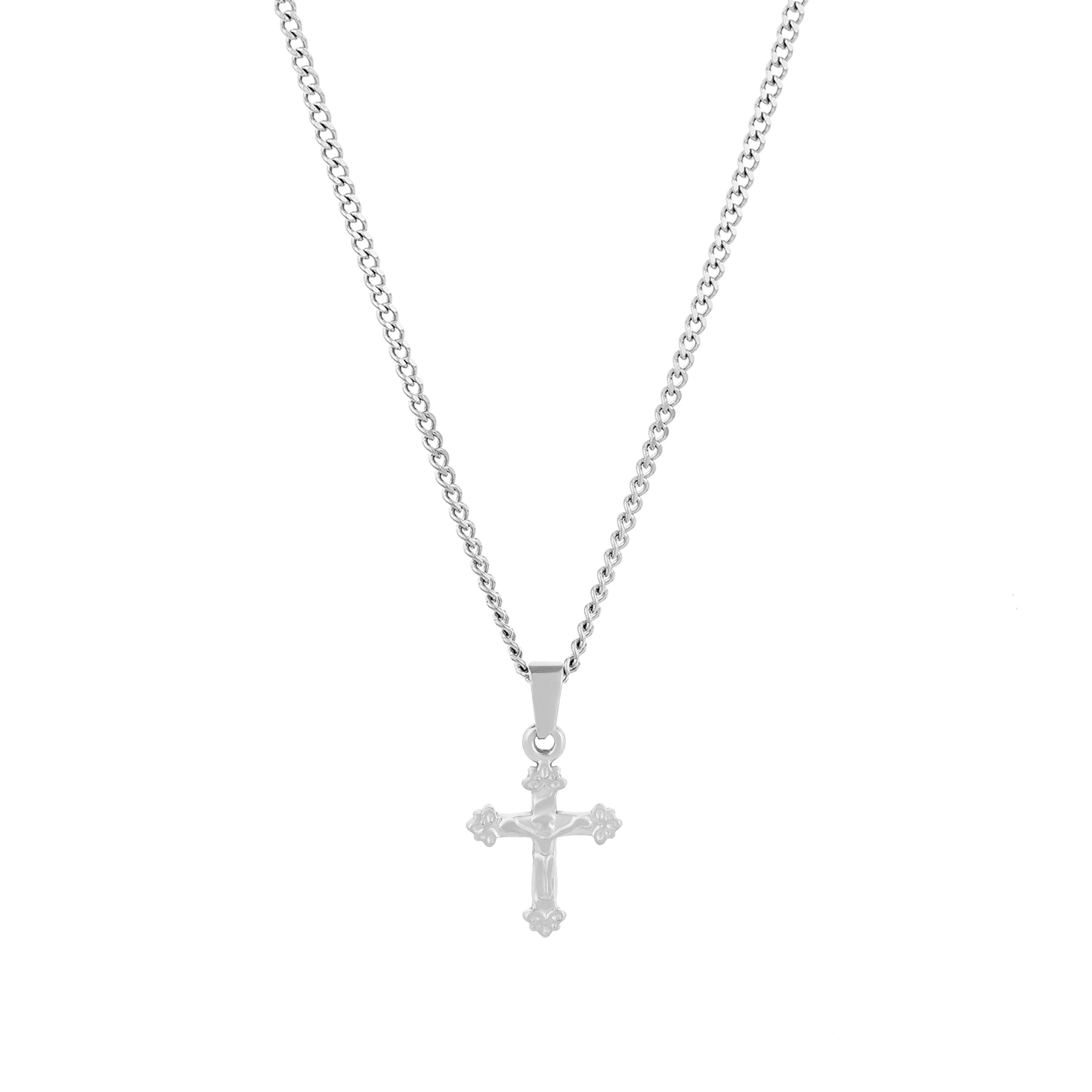 collar-hombre-plateado-cruz-columbia collar para hombre plateado con cruz columbia