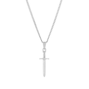 collar-hombre-plateado-con-espada