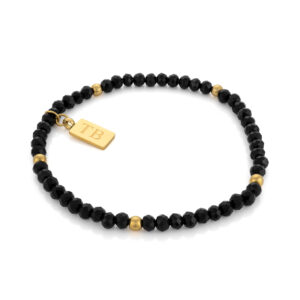 pulsera para hombre dorada brickel