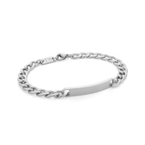 pulsera hombre en acero inoxidable plataeda Marbleton