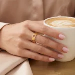 Anillo Mujer Dorado Caroline - Imagen 3
