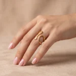 Anillo Mujer Dorado Evelyn - Imagen 2