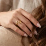 Anillo Mujer Dorado Grace - Imagen 2
