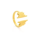 Anillo Mujer Dorado Leah