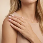 Anillo Mujer Dorado Vivian - Imagen 4