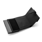 Cartera Tarjetero Hombre Alaska de Piel Negra - Imagen 6