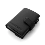 Cartera Tarjetero Hombre Alaska de Piel Negra