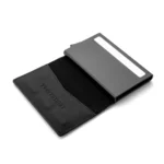 Cartera Tarjetero Hombre Dakota de Piel Negra - Imagen 3