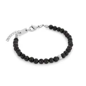 pulsera para mujer Romy en acero inoxidable y piedras naturales